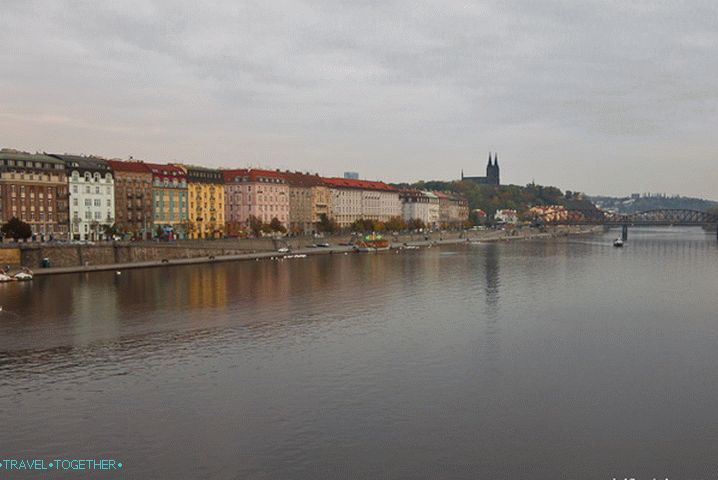 Old Prague and almost St. Petersburg Quay