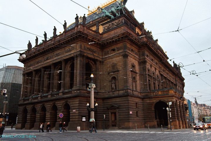 Czech Republic, the center of Prague