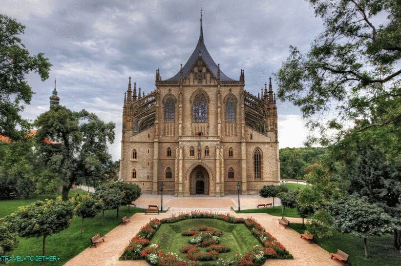 St. Barbara's Cathedral in Kutna Hora