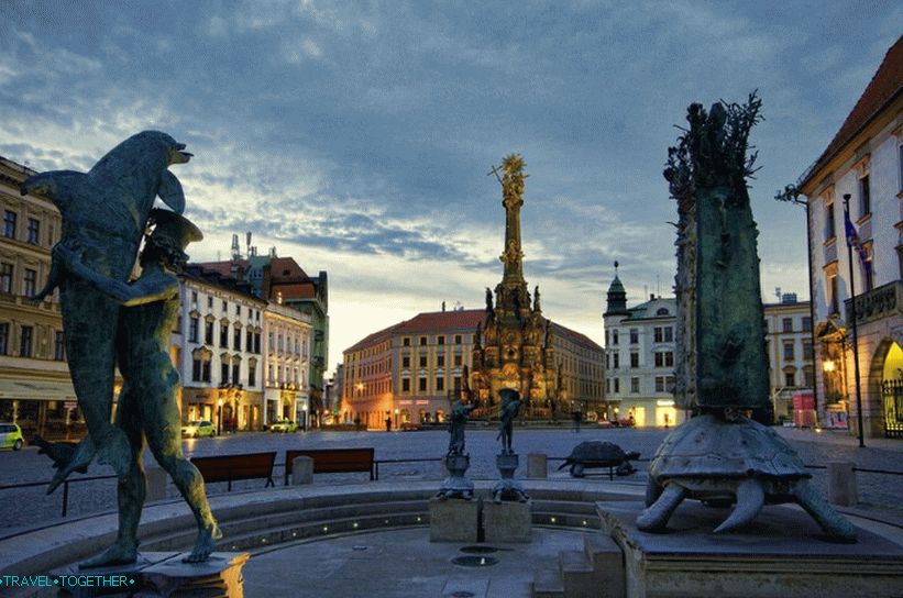 The Holy Trinity Column in Olomouc