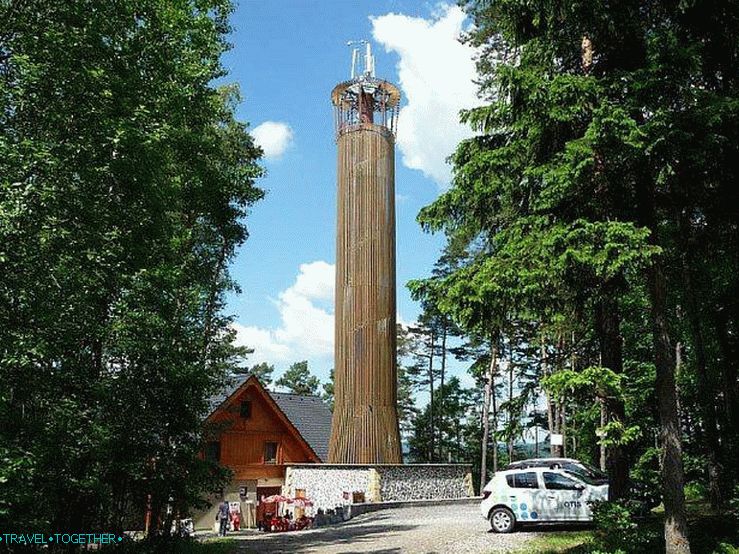 Observation tower on Mount Spichak