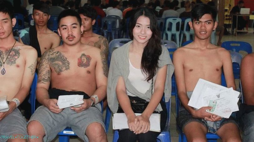 Trances in the army of Thailand