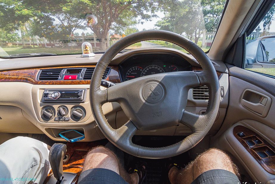 Rent a car in Thailand