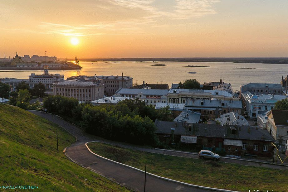 View from the embankment of Theodorovsky