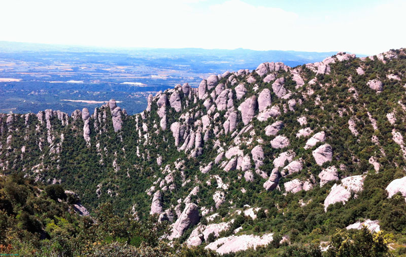 Mount Montserrat and the Benedictine Monastery