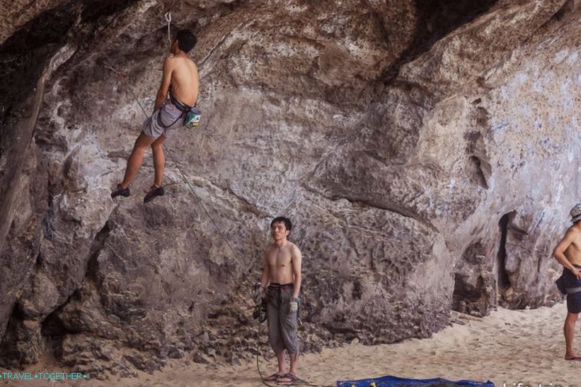 Climbing in Krabi