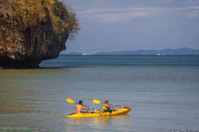 Kayaks in Krabi