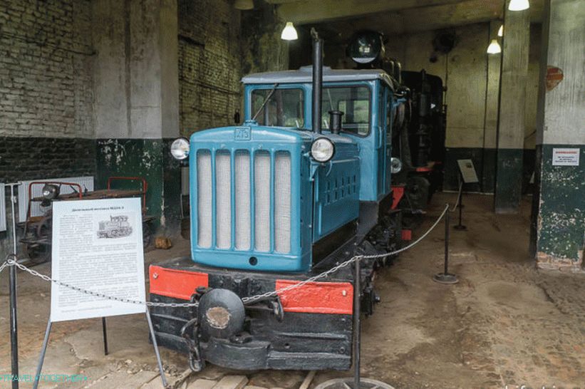 Museum of steam locomotives