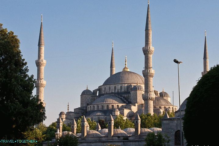 Sultanahmet (Blue Mosque) in Istanbul.