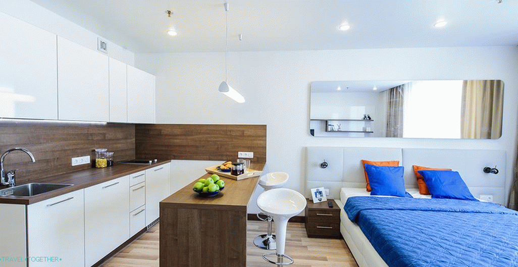 What usually is included in the price of the apartment?