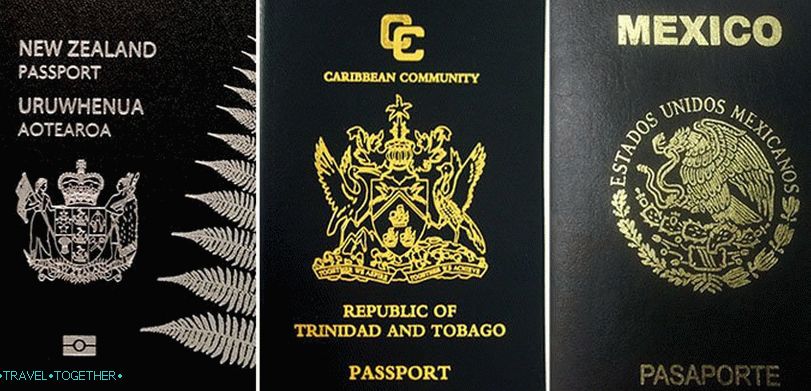 Black Passport Color