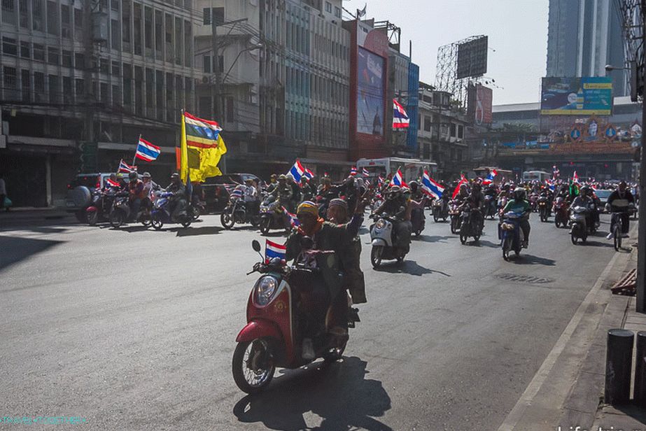 This is not a gathering of bikers, this is the movement of protesters