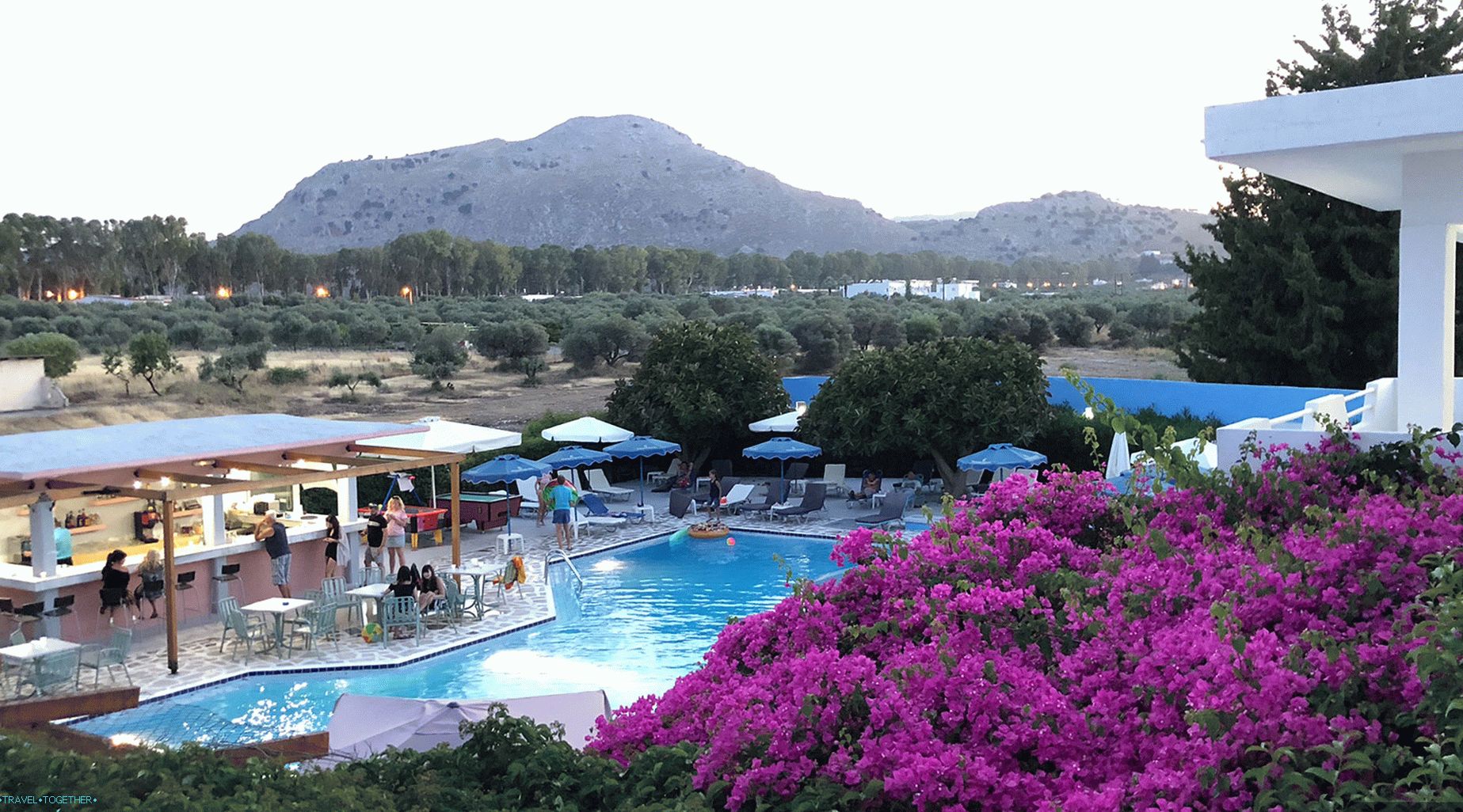 Hotel in Greece on the system of fortune