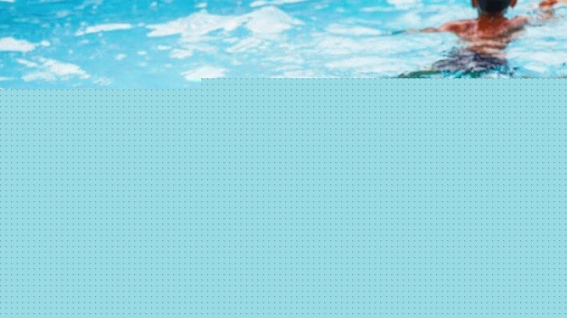 Learning to swim in kindergarten Pattaya