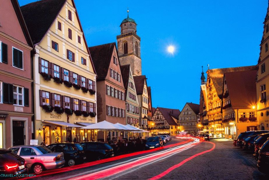 Evening in Dinkelsbühle