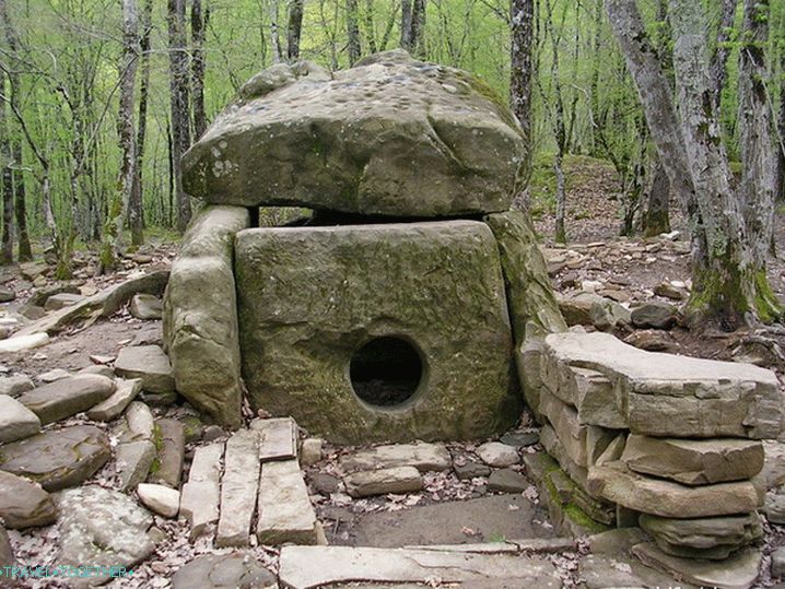 Village Renaissance. Dolmen Strength of spirit.