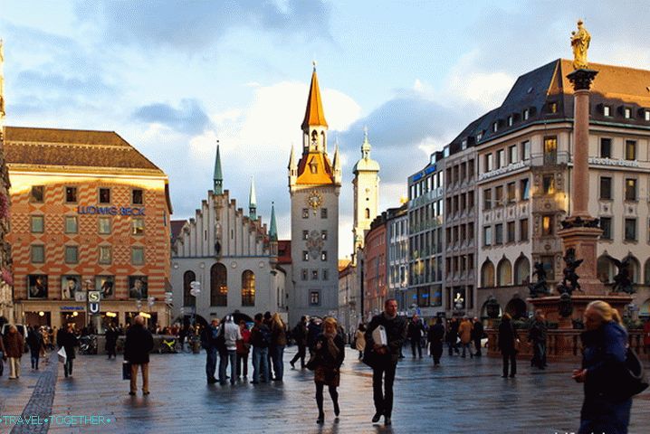 Marienplatz Square in Munich