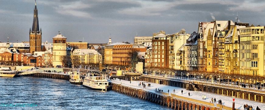 Winter in Düsseldorf