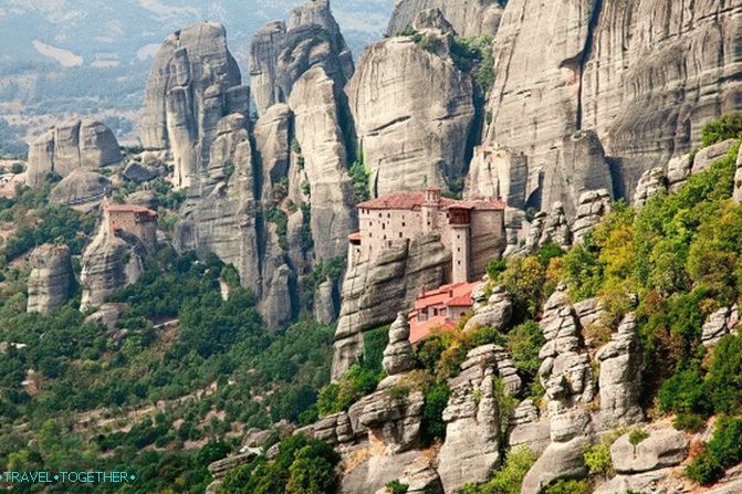 from Chalkidiki to the monasteries of Meteorar