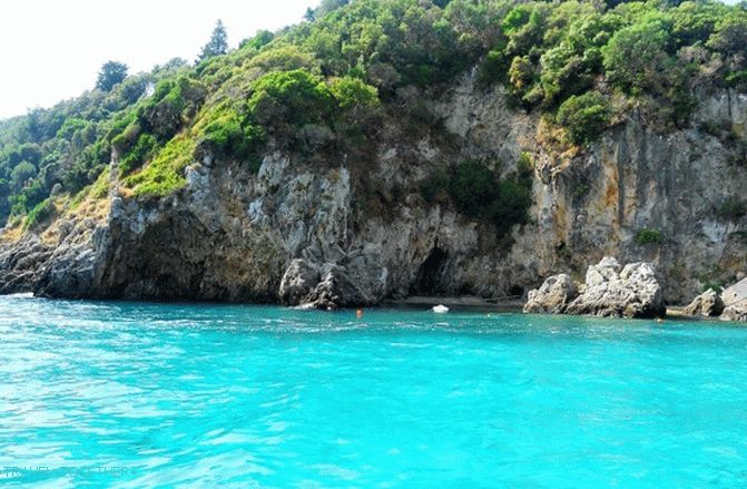 excursion“ Blue lagoon ”Corfu