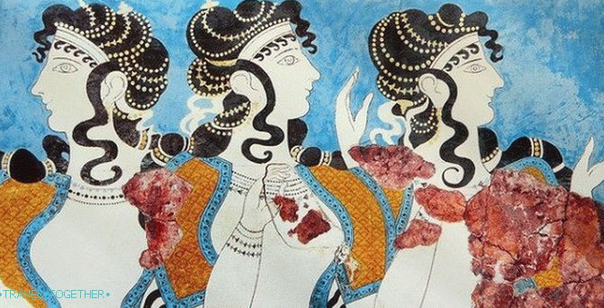 Frescoes of the Palace of Knossos