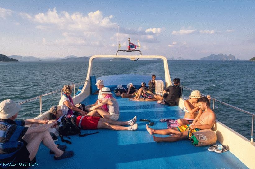 Back everyone is going tired and contented