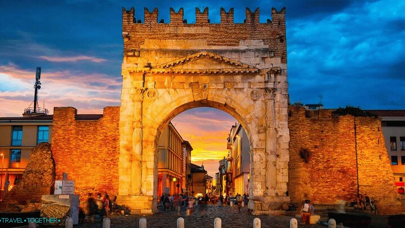 Arch of Augustus in Rimini