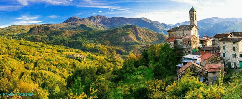 Apennine Mountains in the Emilia-Romagna region