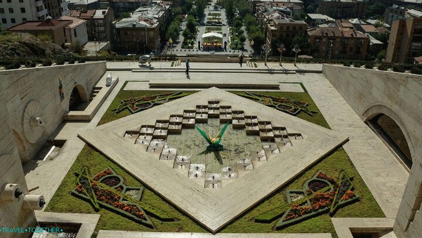 Yerevan cascade