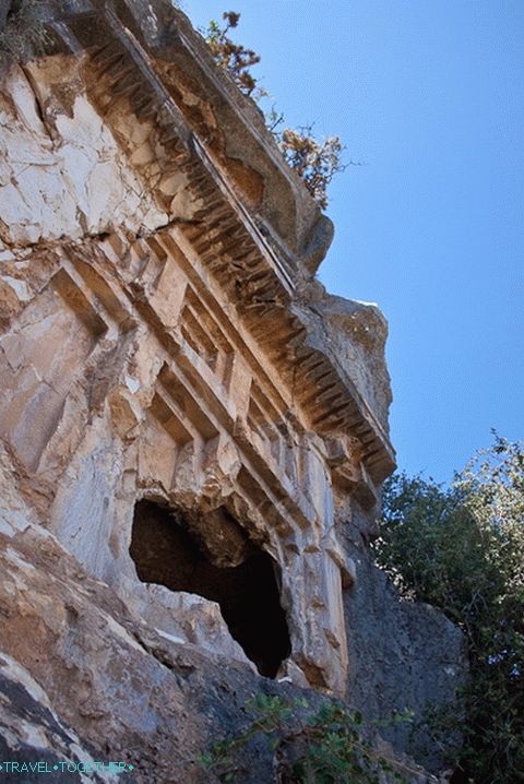 Tombs in the city of Peace. Turkey.
