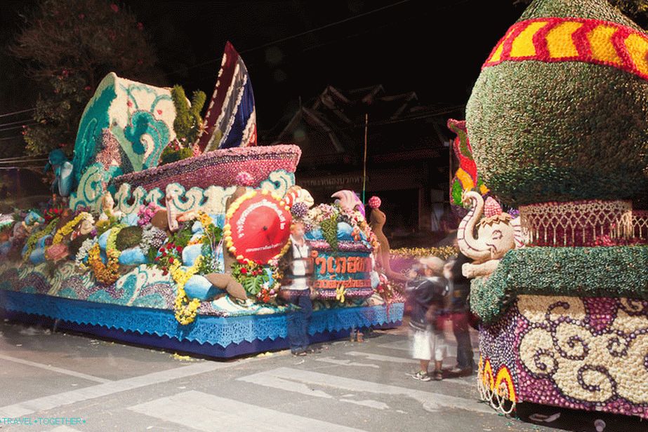 Flower Festival in Chiang Mai