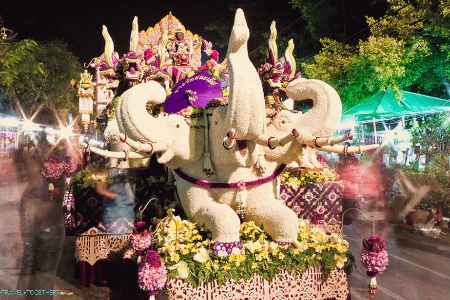 Flower Festival in Chiang Mai