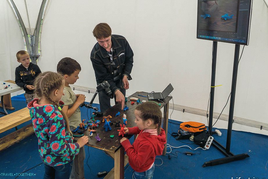 Master-class on plasticine multi-films