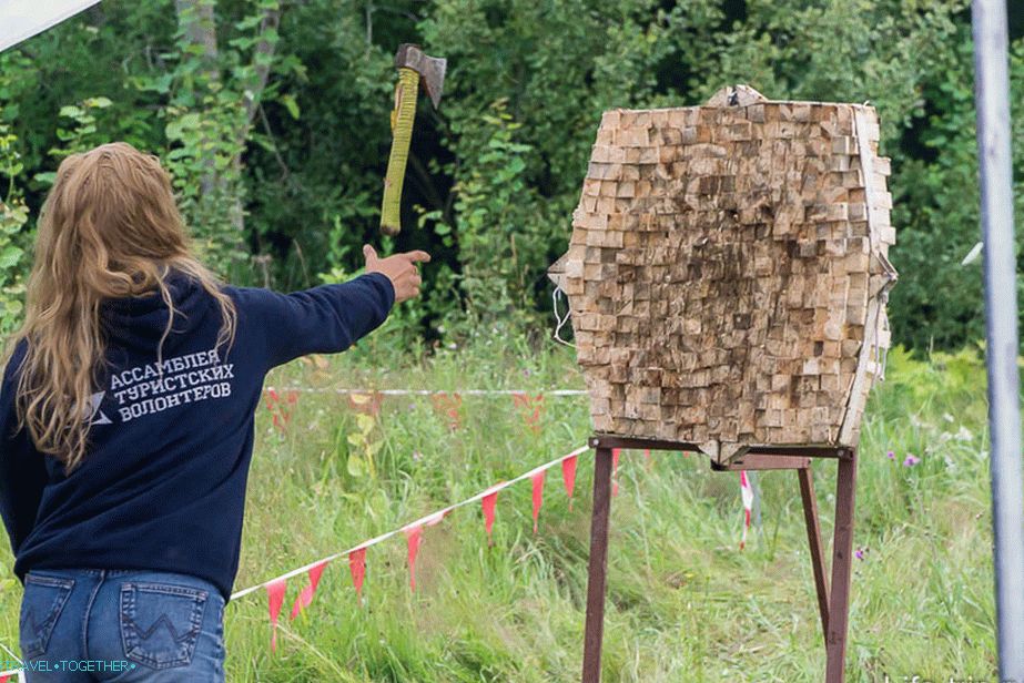 A real woman should be able to throw an ax too