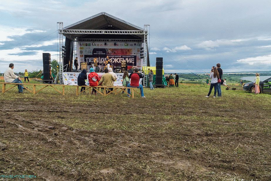 Scene at the festival Movement