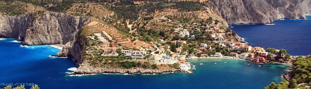 Fiscardo - resort on the island of Kefalonia