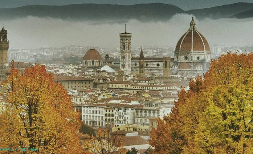 Florence in the fall