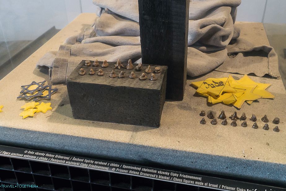 Figures for chess from bread