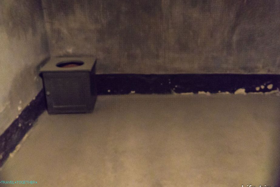 The camera is in the basement of the Death Block. There are also standing cameras here