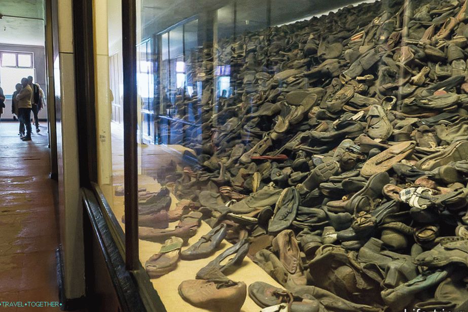 A huge room with shoes for adults