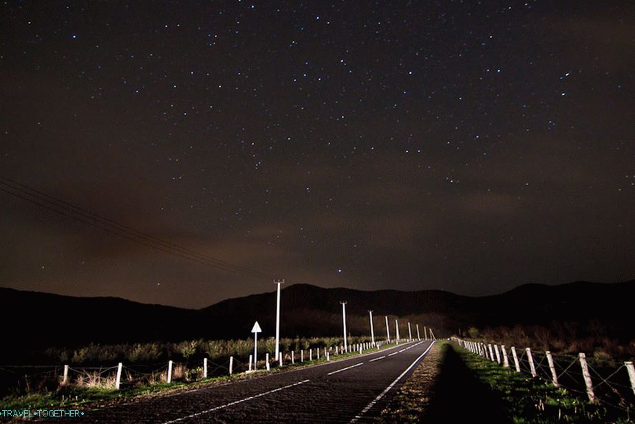 Next to Krinitsa. ISO800, 11mm, f2.8, 30sec