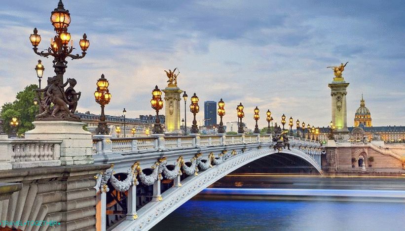 Pont Alexandre III in Paris