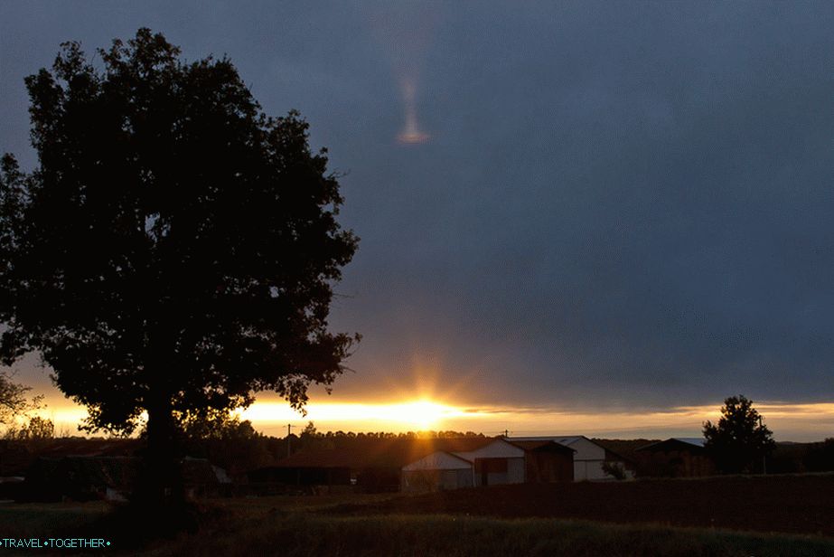 Just sunset after the rain