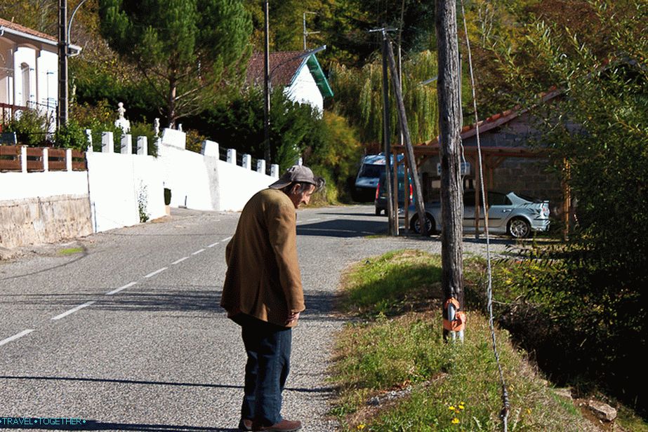 Grandpa thought on the road