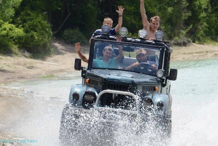 Lazarevskoe, Try jeeping
