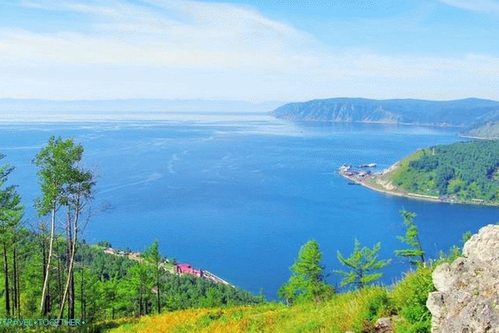 Baikal, View from the observation deck