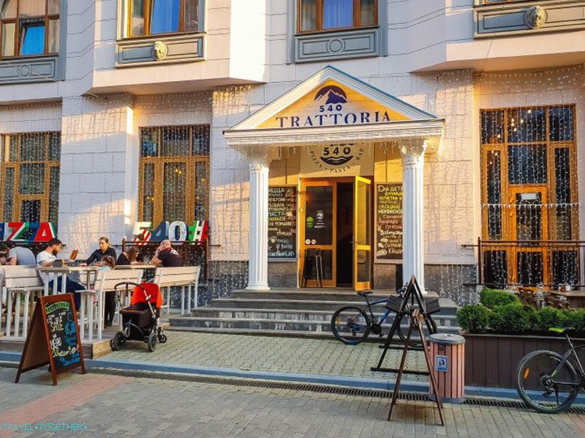 Restaurant Trattoria 540 in Gorki Gorod