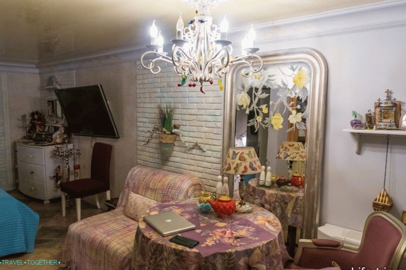 Nest for lovers in the mountains of Katerina Alpik