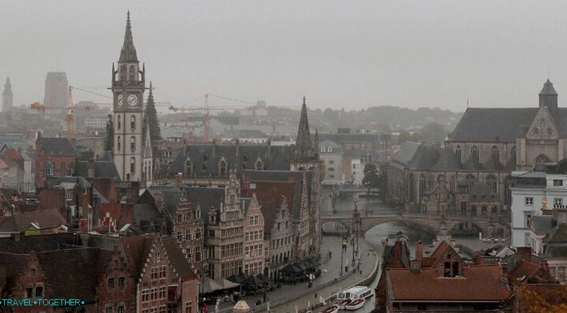 Panorama of Ghent