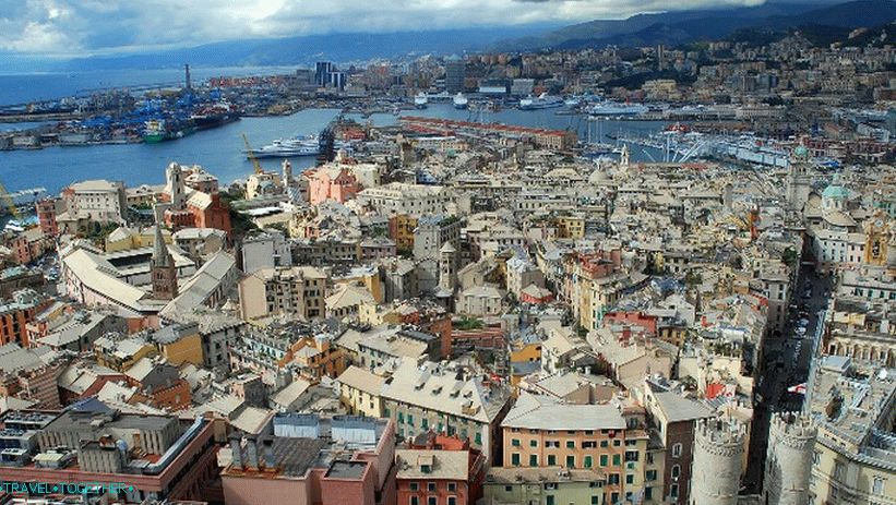 Panorama of Genoa